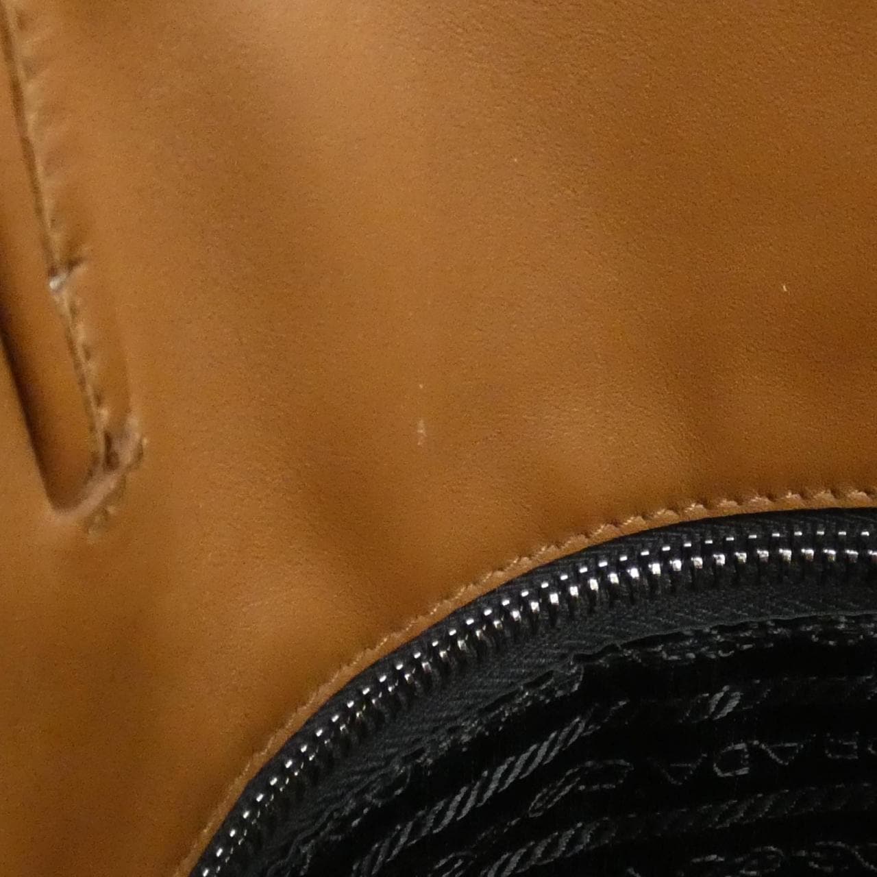 PRADA 1BG429 Bag Cognac Rank A - Thumbnail 9