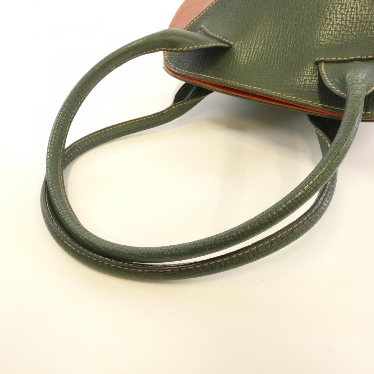 LOEWE Shoulder Bag Leather 綠色 皮革 中古品B - 縮圖 6