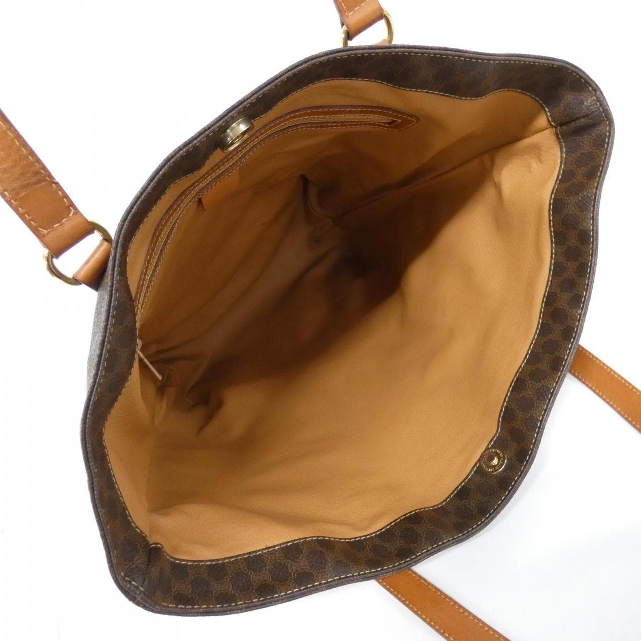 CELINE Bag Canvas Brown Canvas - Thumbnail 9