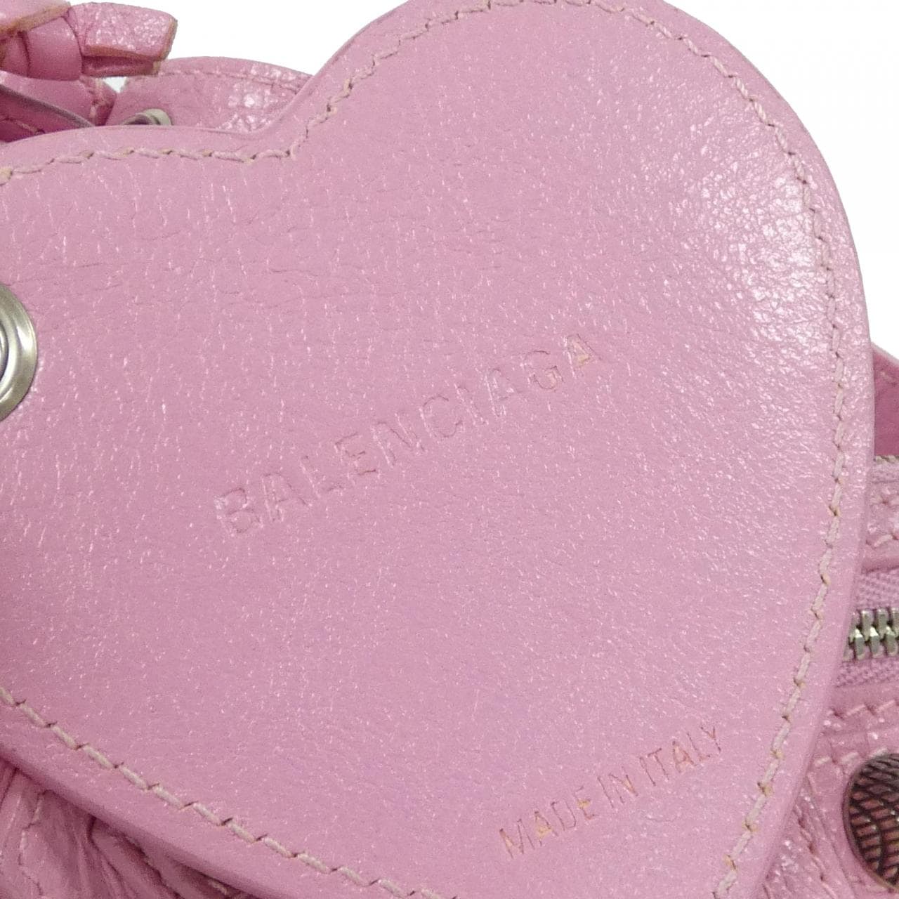 BALENCIAGA Le Cagole 671309 1VG9Y Shoulder Bag Lambskin 黑色 羊皮 - 縮圖 4