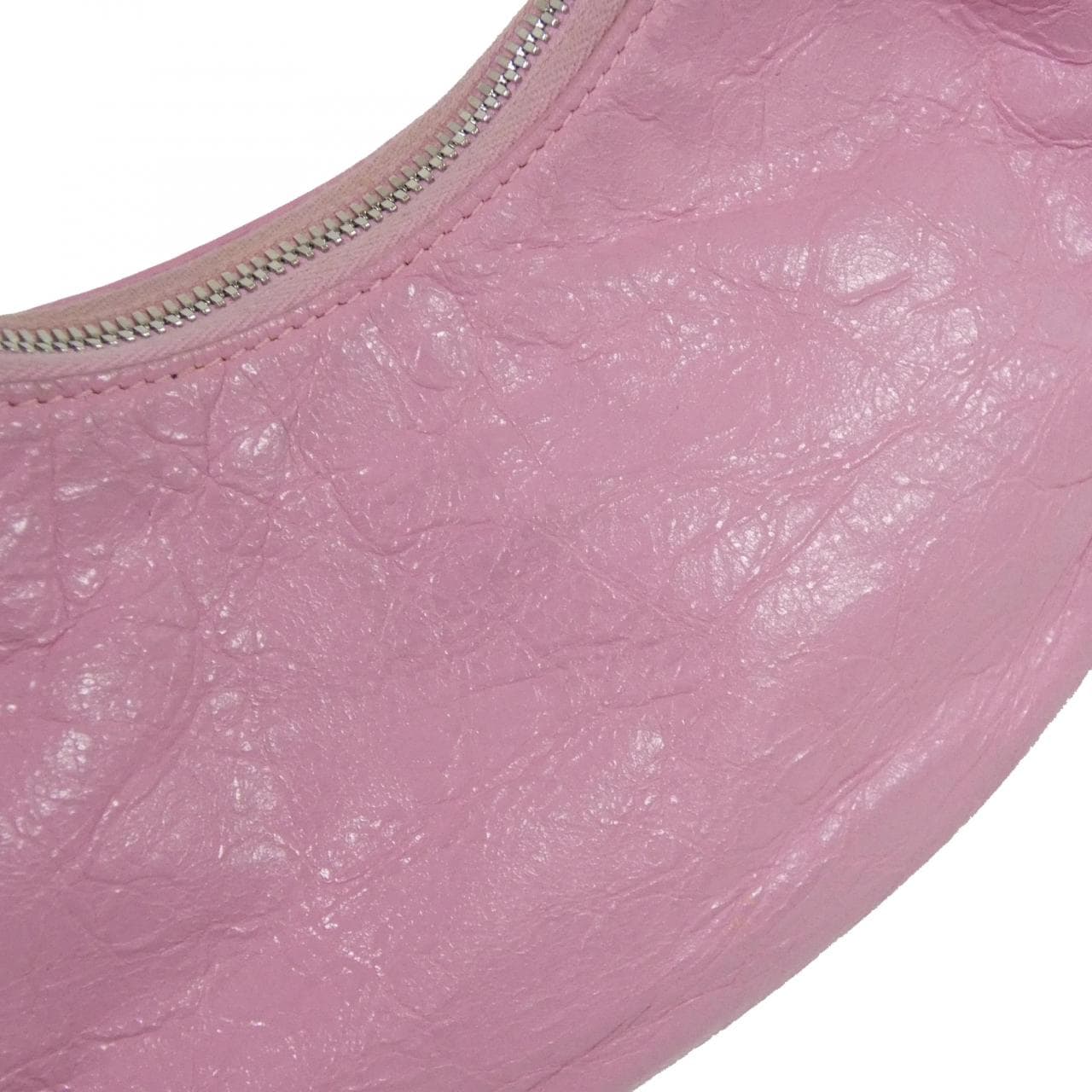 BALENCIAGA Le Cagole 671309 1VG9Y Shoulder Bag Lambskin 黑色 羊皮 - 縮圖 5