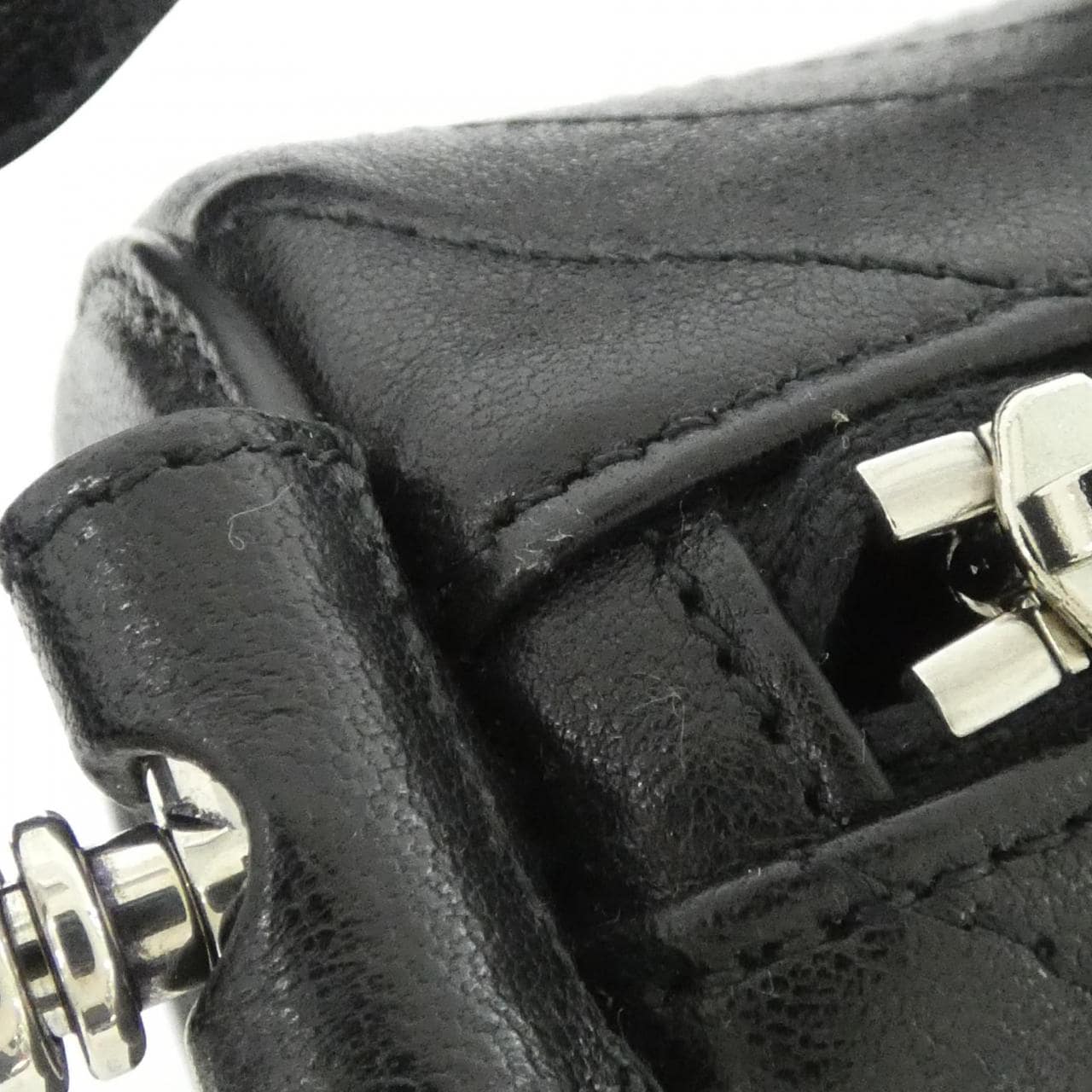 GUCCI 760170 AACPY Shoulder Bag Leather Black Leather - Thumbnail 4