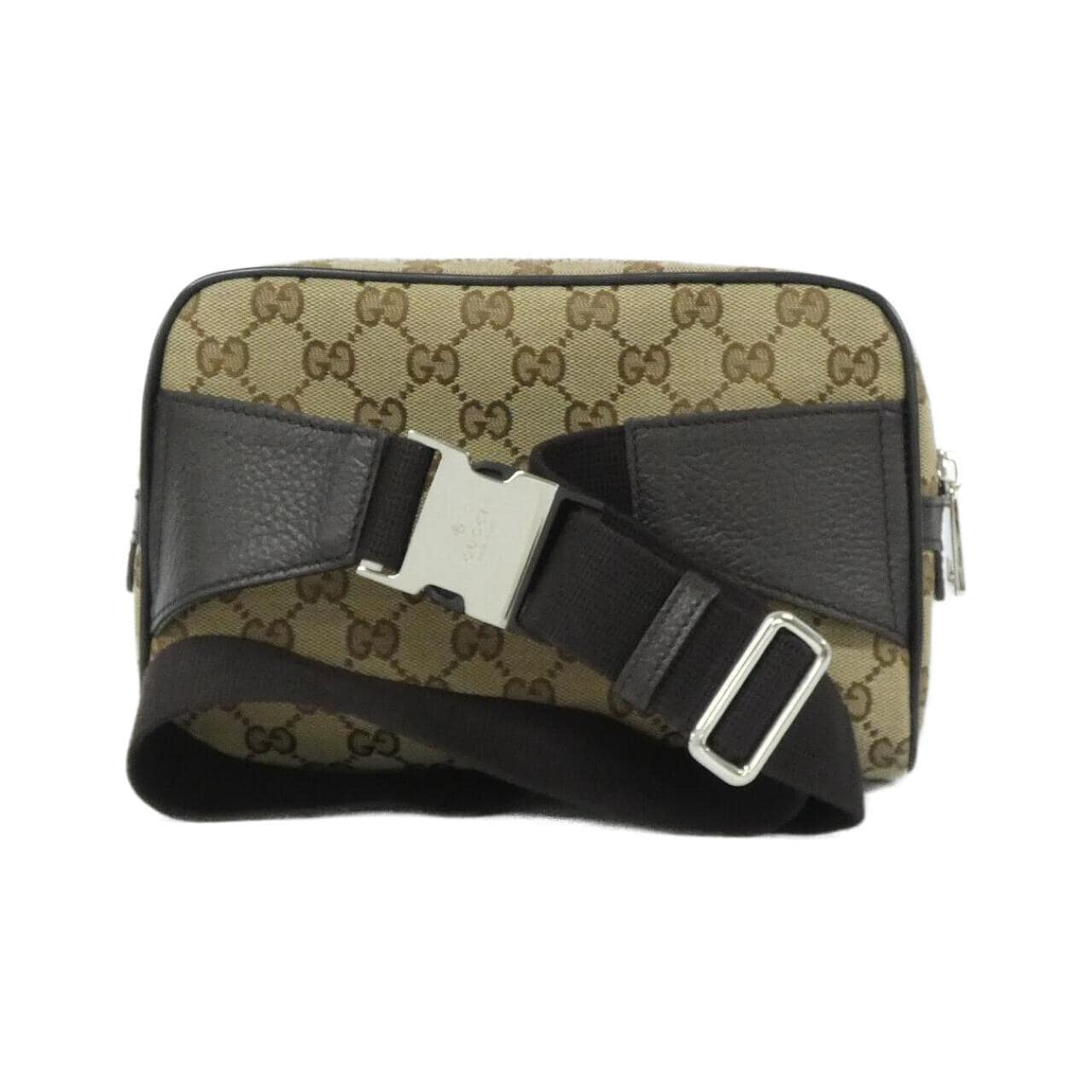 GUCCI GG Supreme 449174 KY9KN Belt Bag Canvas Black Canvas - Thumbnail 2