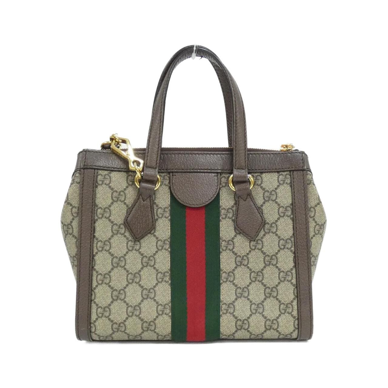 GUCCI Ophidia 547551 K05NB Bag Canvas 黑色 帆布 中古品A - 縮圖 2