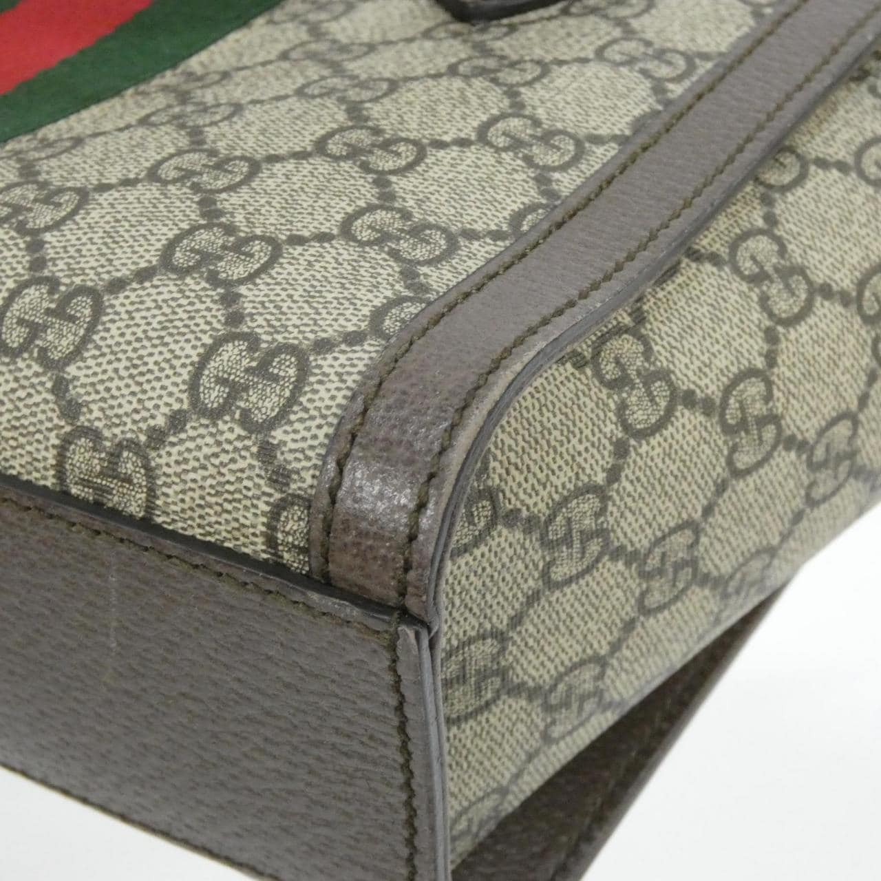 GUCCI Ophidia 547551 K05NB Bag Canvas 黑色 帆布 中古品A - 縮圖 3