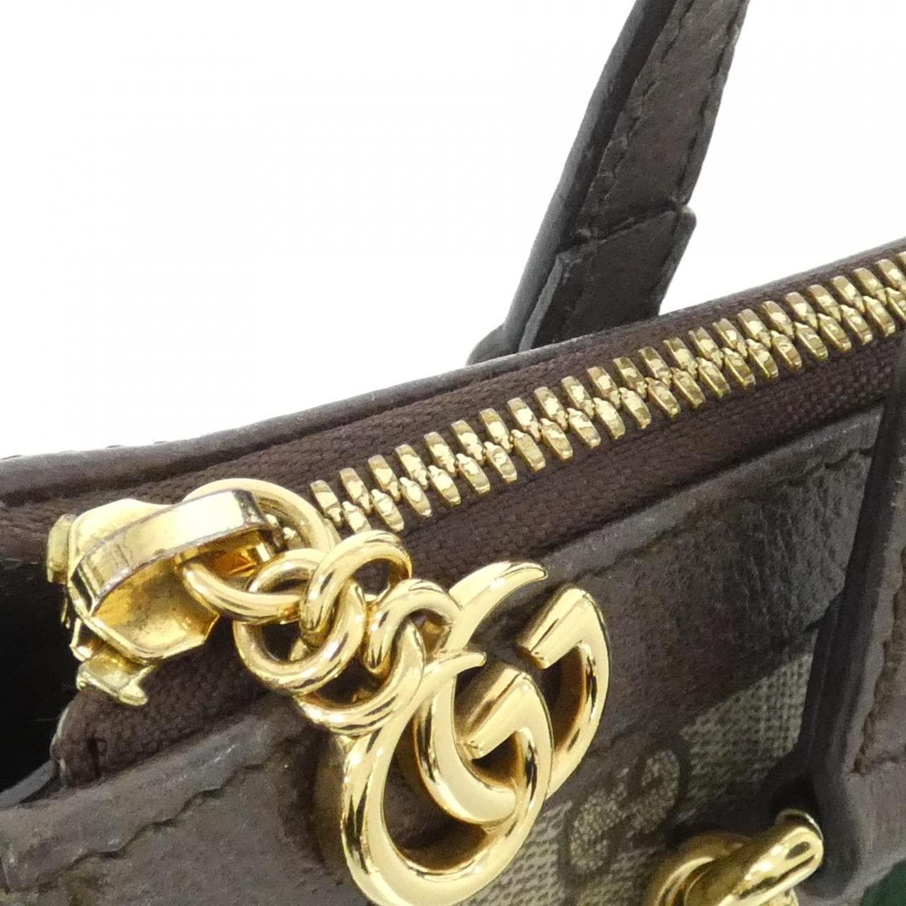 GUCCI Ophidia 547551 K05NB Bag Canvas 黑色 帆布 中古品A - 縮圖 5