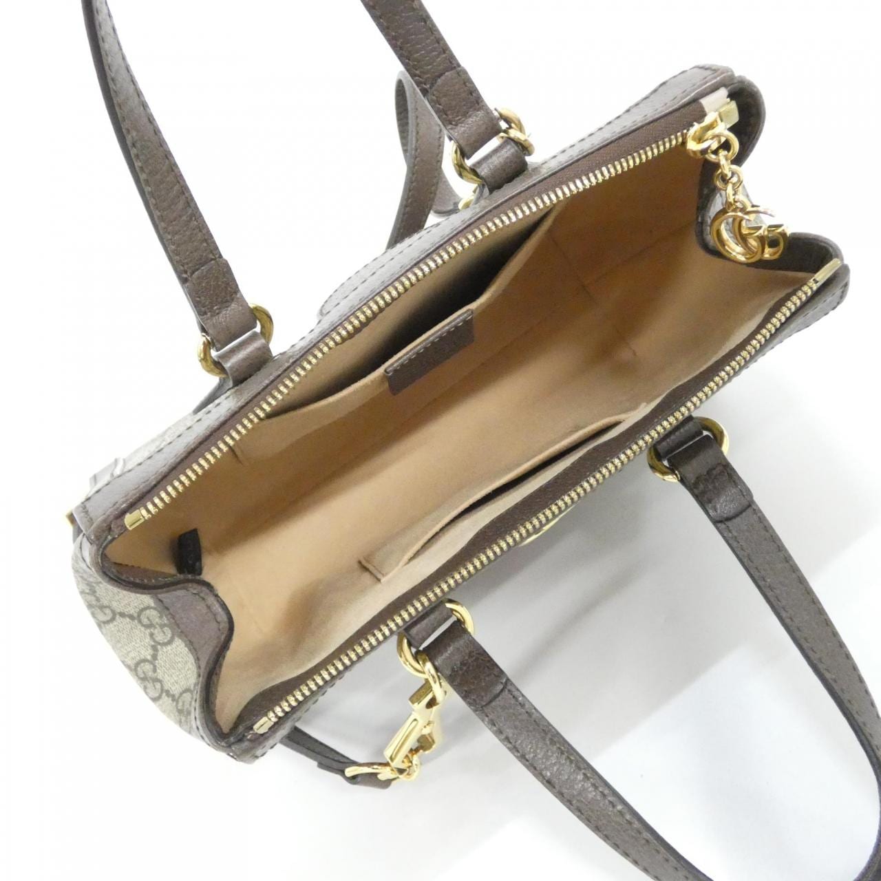 GUCCI Ophidia 547551 K05NB Bag Canvas 黑色 帆布 中古品A - 縮圖 7