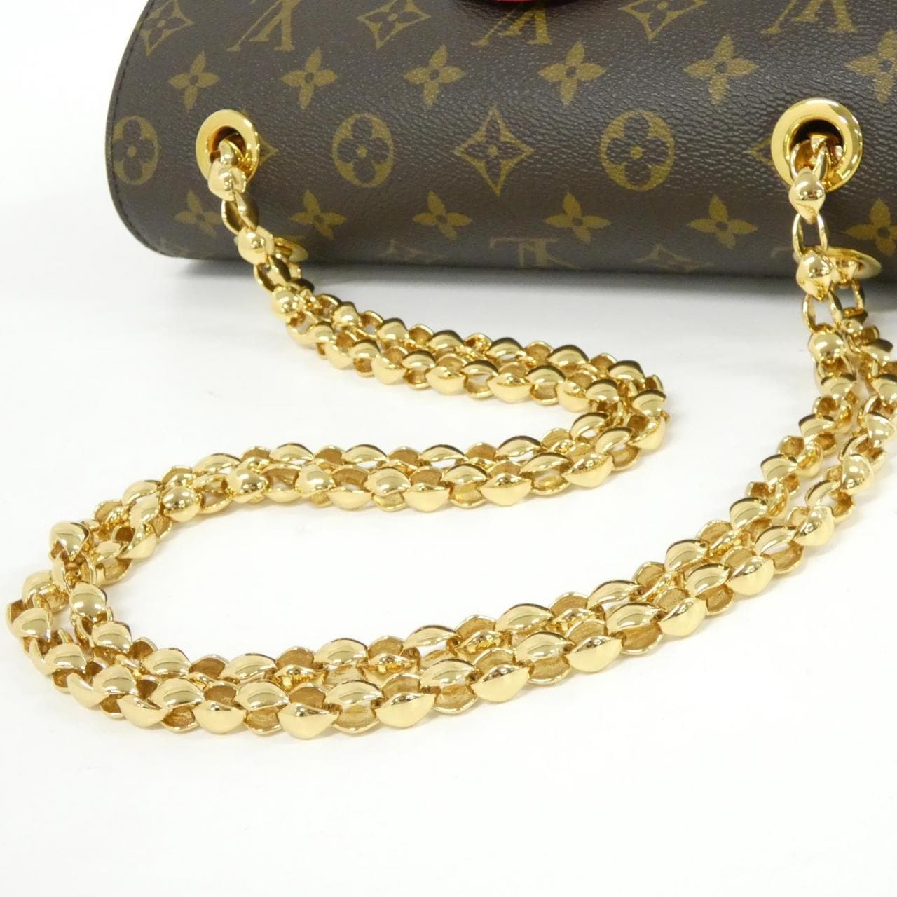 LOUIS VUITTON M41731 Shoulder Bag Monogram 黑色 Monogram - 縮圖 5