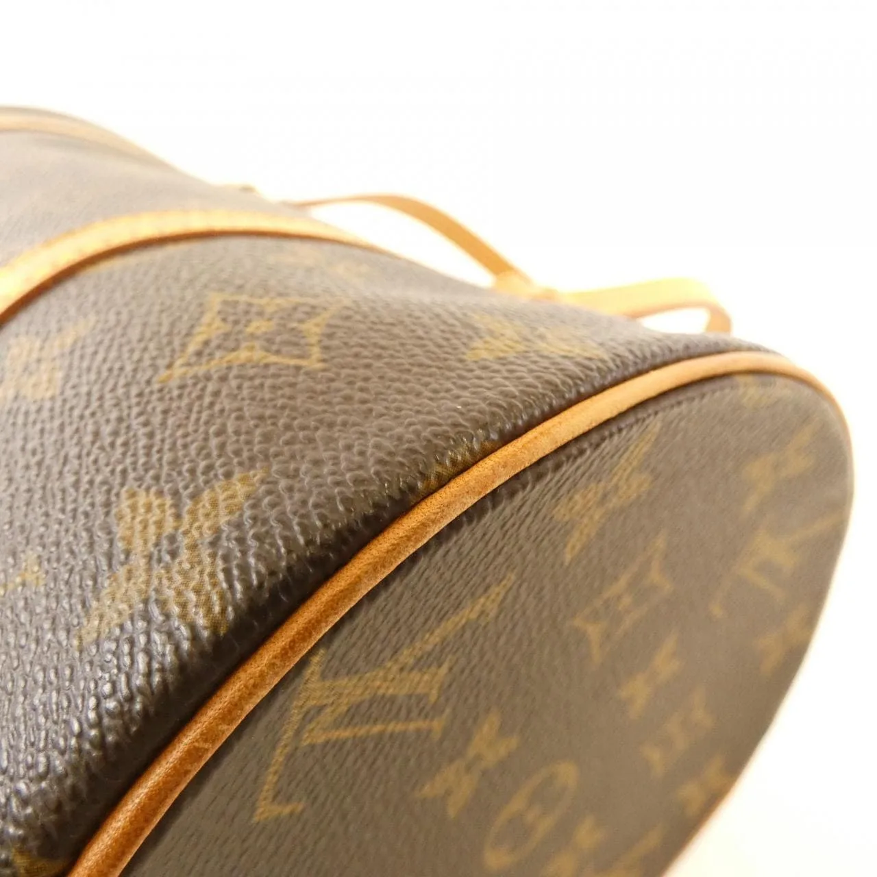 LOUIS VUITTON Papillon M51385 Handbag Monogram 黑色 Monogram 中古品A - 縮圖 2