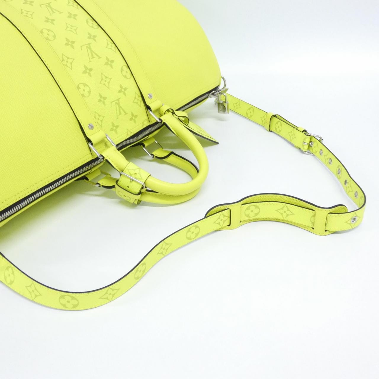 LOUIS VUITTON Keepall M30941 Bag Canvas Yellow Canvas - Thumbnail 7