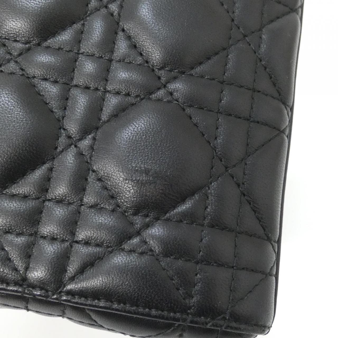 DIOR Lady Dior M0505ONGE Handbag Lambskin Black Lambskin - Thumbnail 5