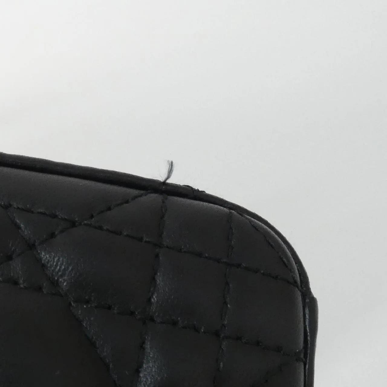 DIOR Lady Dior M0505ONGE Handbag Lambskin 黑色 羊皮 中古品A - 縮圖 6