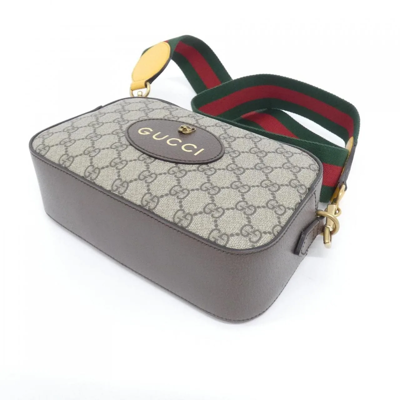 GUCCI 476466 K9GVT Shoulder Canvas Black Canvas - Thumbnail 3