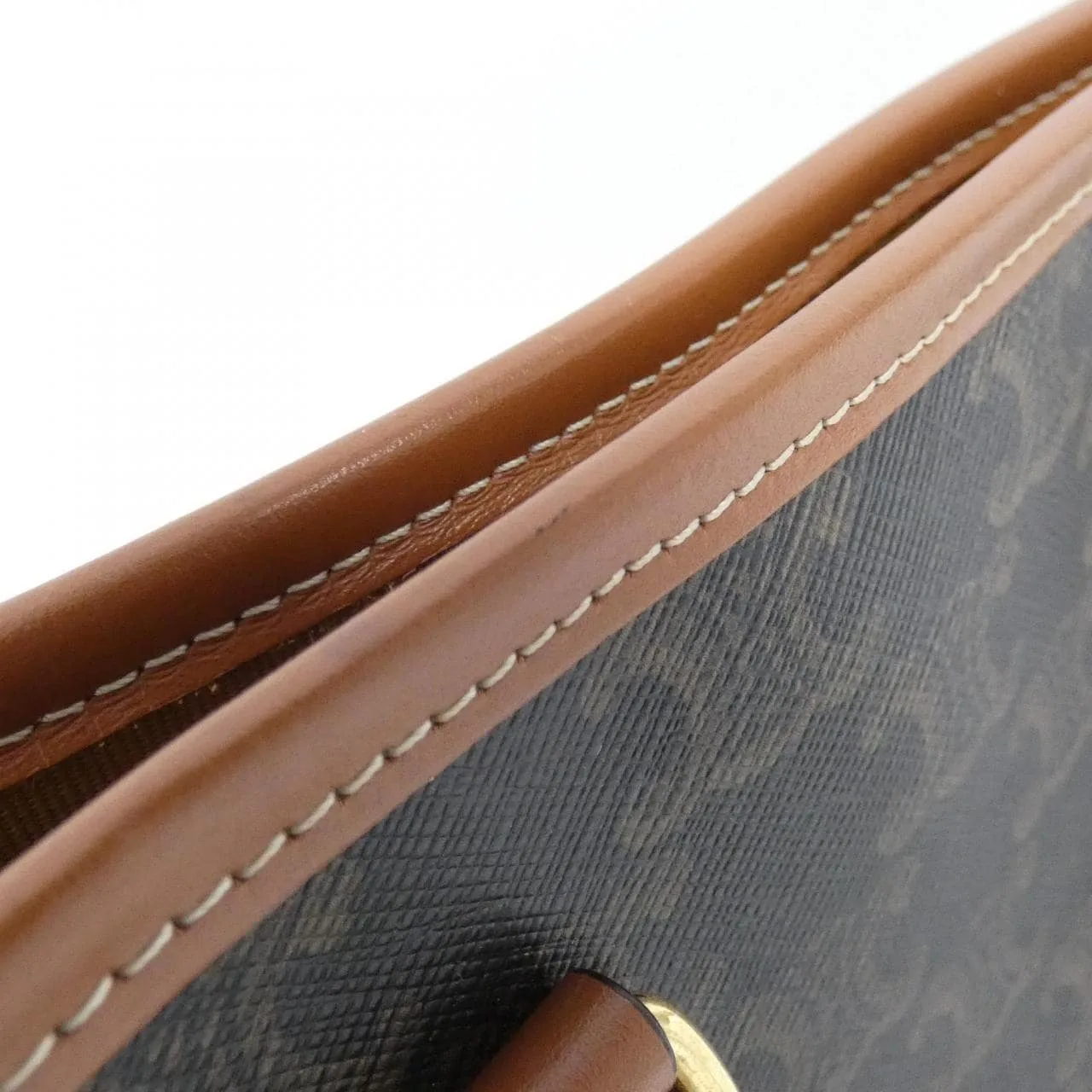 CELINE Cabas 199742BZJ Handbag Canvas Black Canvas Rank A - Thumbnail 4