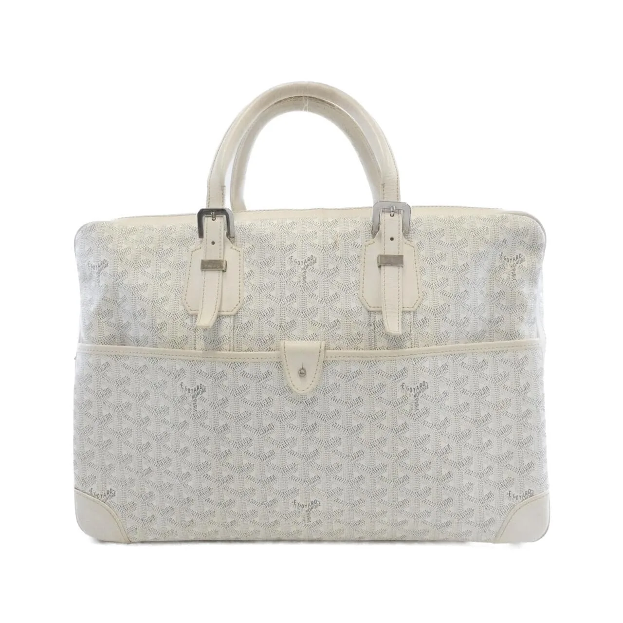 GOYARD AMA AMBASS MM Handbag Canvas Black