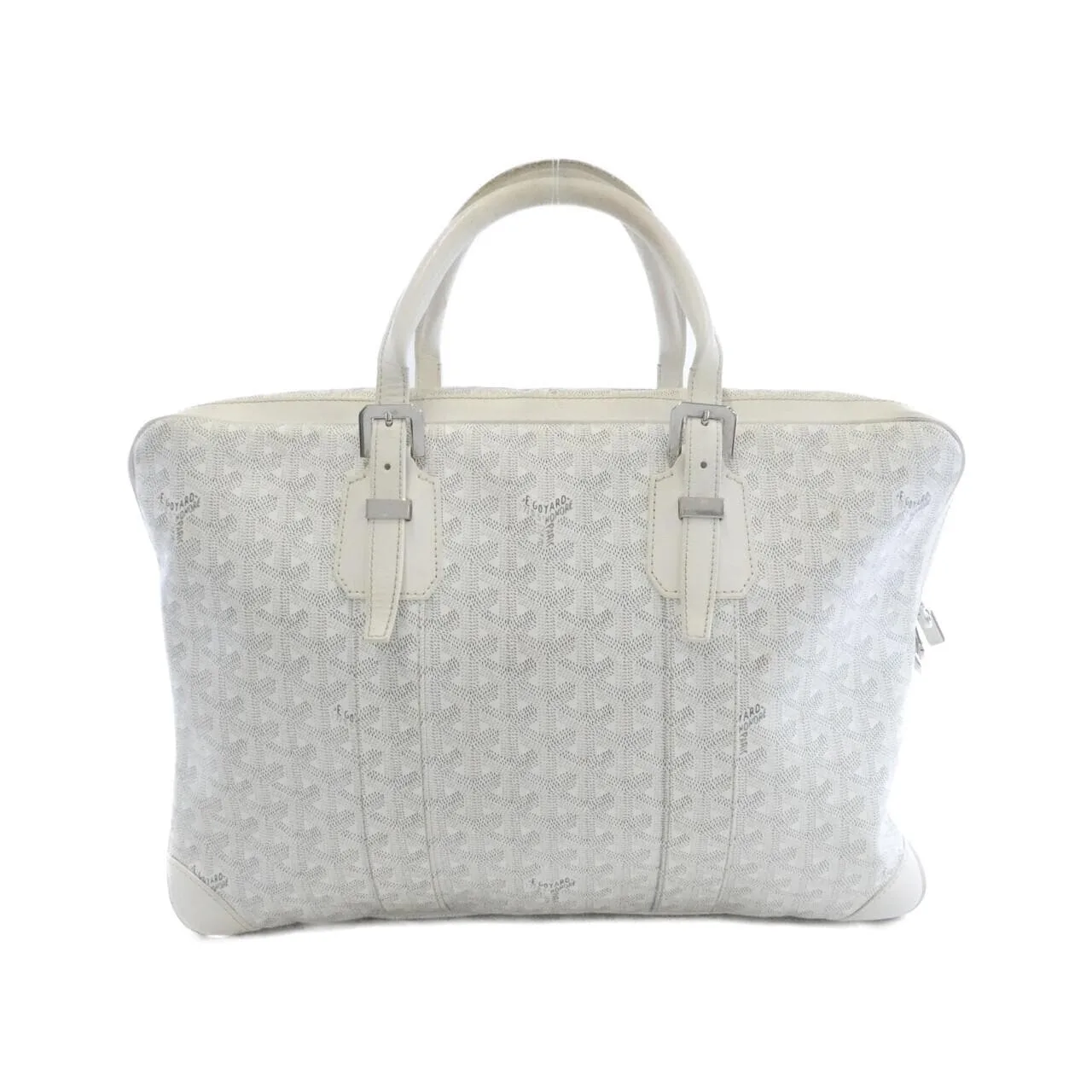 GOYARD AMA AMBASS MM Handbag Canvas Black Canvas Rank B - Thumbnail 2