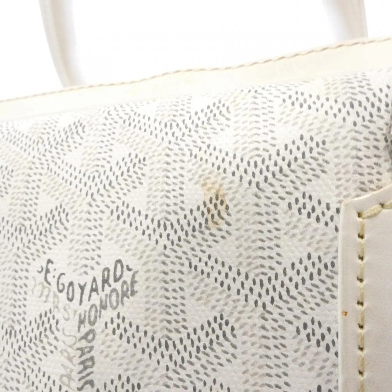 GOYARD AMA AMBASS MM Handbag Canvas Black Canvas Rank B - Thumbnail 6