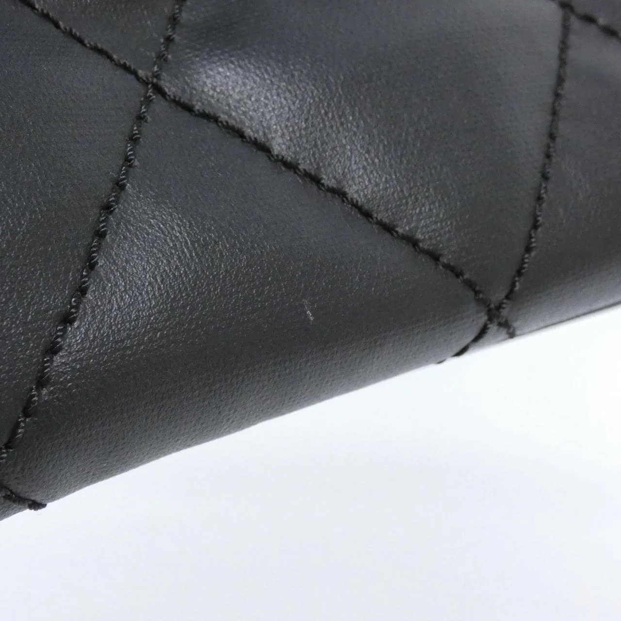 CHANEL 34209 Handbag Canvas Black Canvas Rank A - Thumbnail 3