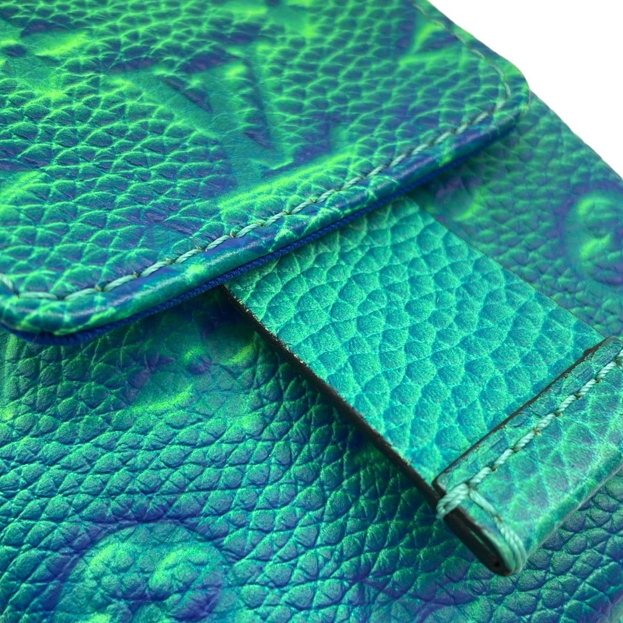 LOUIS VUITTON M81223 Shoulder Bag 藍色 中古品A - 縮圖 4