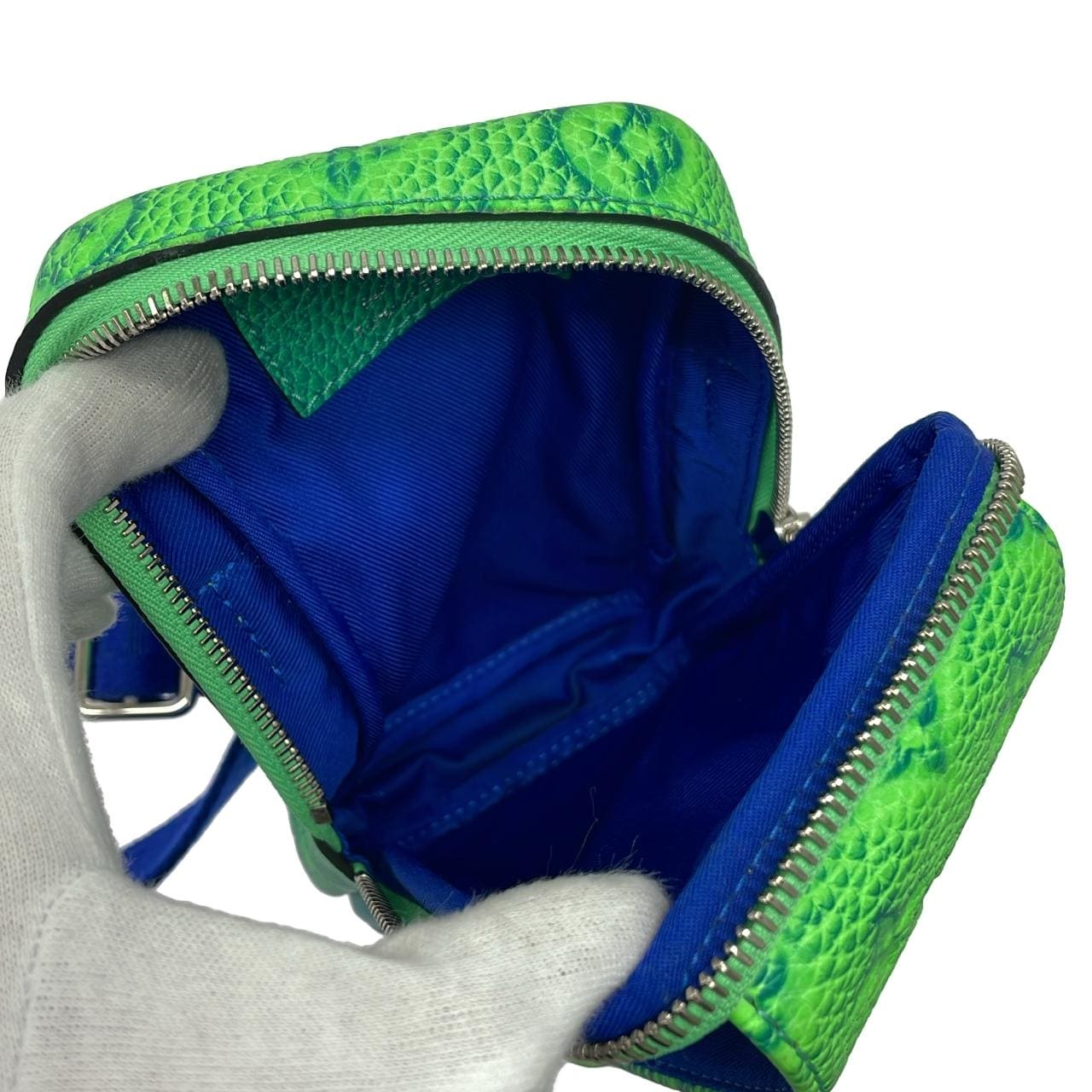 LOUIS VUITTON M81223 Shoulder Bag 藍色 中古品A - 縮圖 7