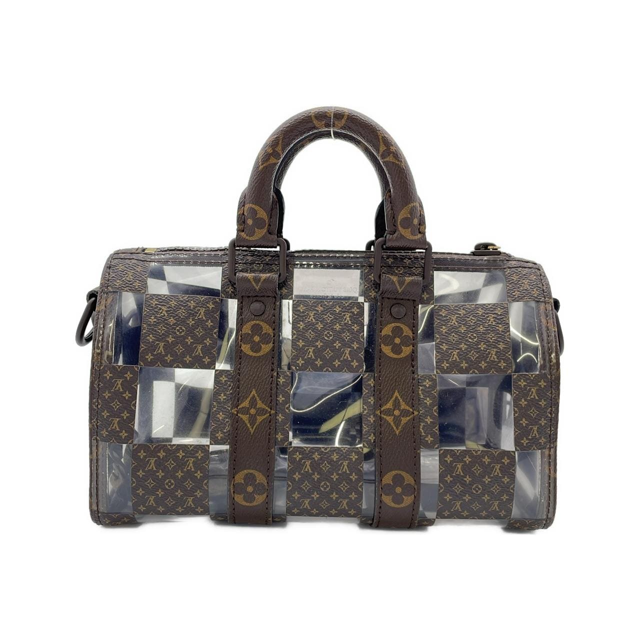 LOUIS VUITTON Keepall M20872 Boston Bag Monogram Black Monogram - Thumbnail 2