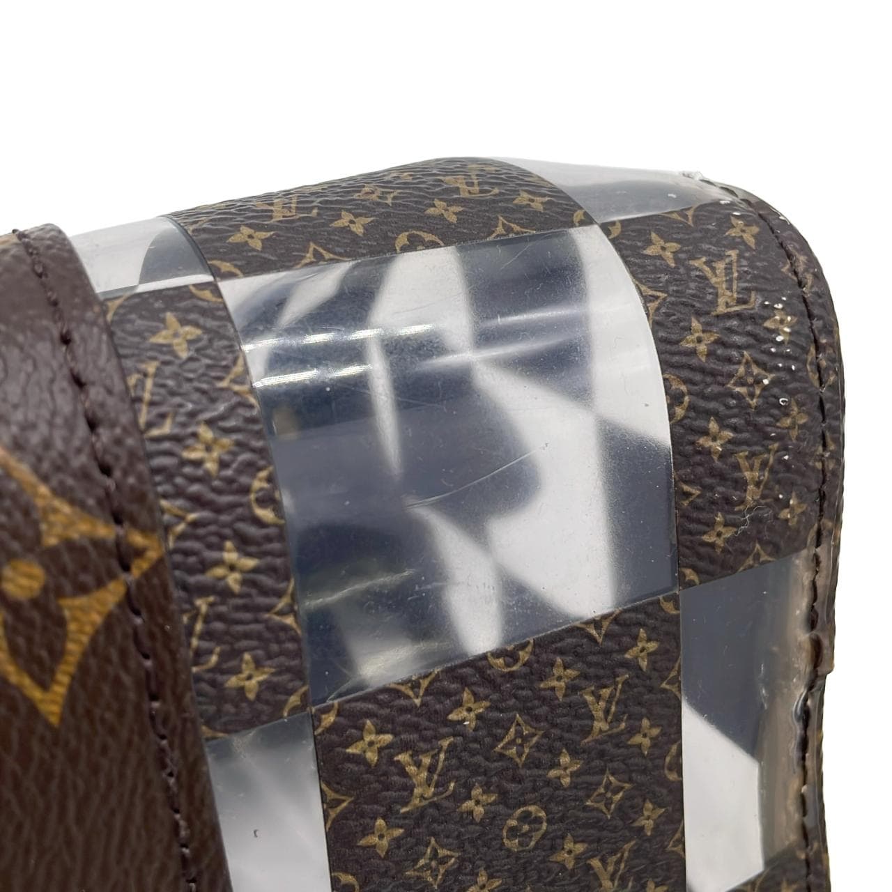 LOUIS VUITTON Keepall M20872 Boston Bag Monogram Black Monogram - Thumbnail 4