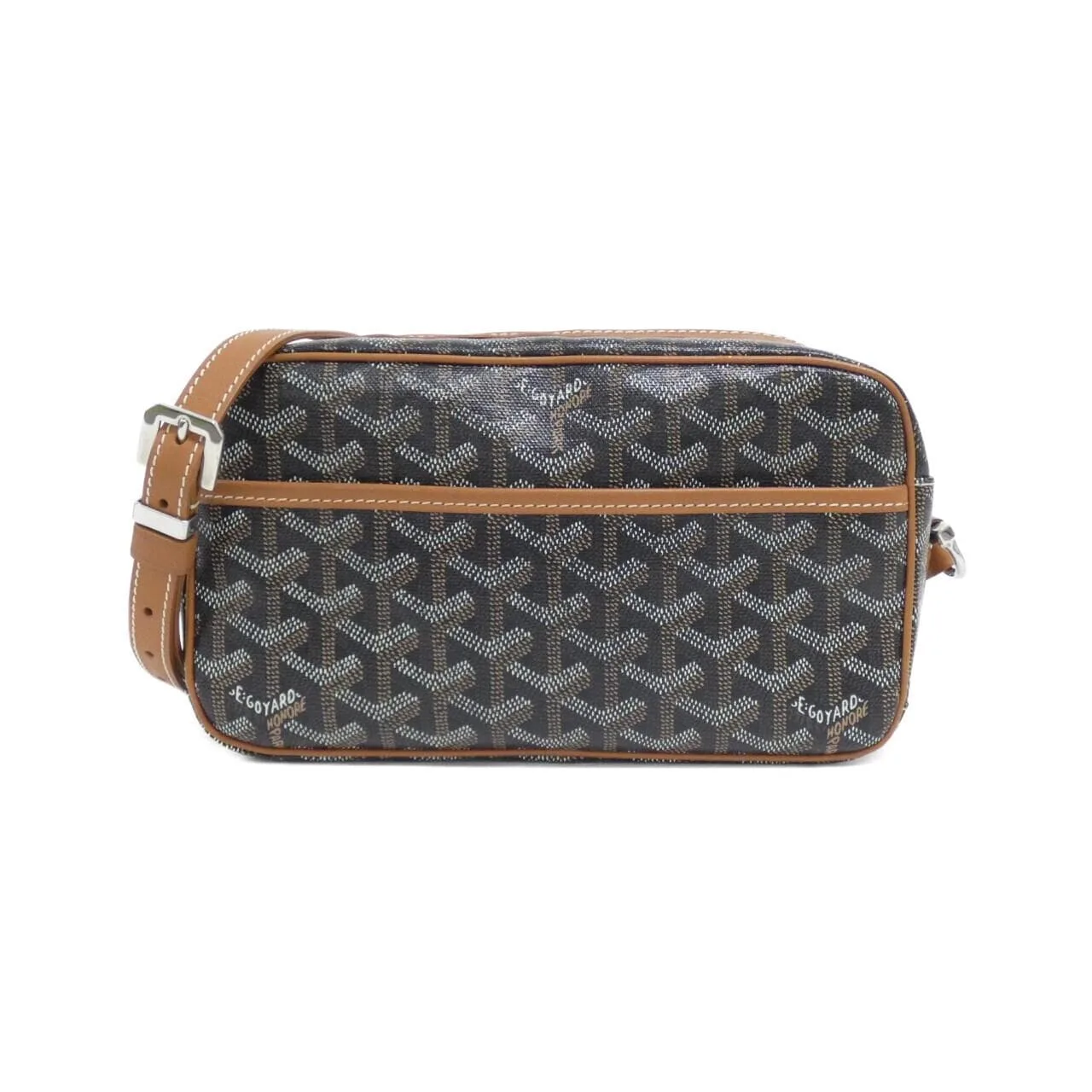 GOYARD AMA CAPVERT Shoulder Canvas Black