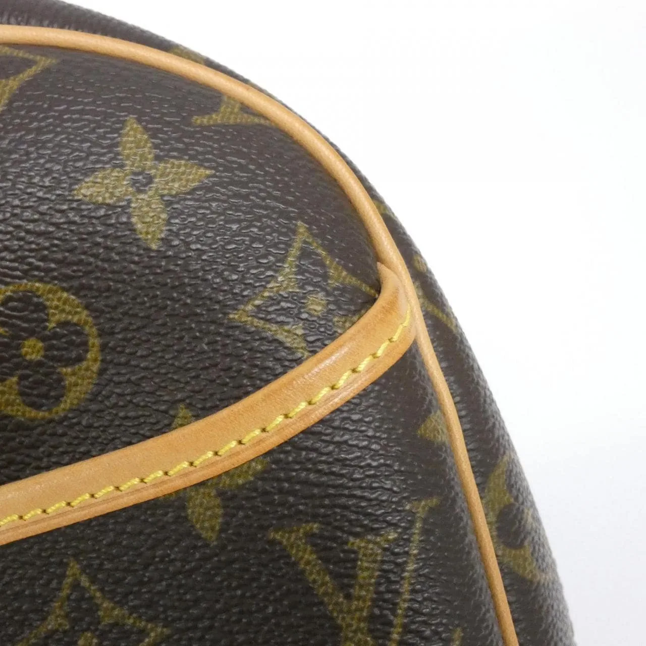 LOUIS VUITTON M42228 Handbag Monogram 黑色 Monogram 中古品A - 縮圖 5