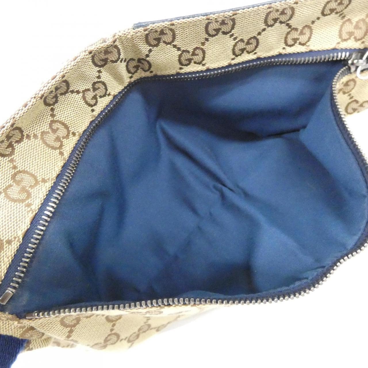 GUCCI 28566 Belt Bag Canvas 米色 帆布 中古品B - 縮圖 9