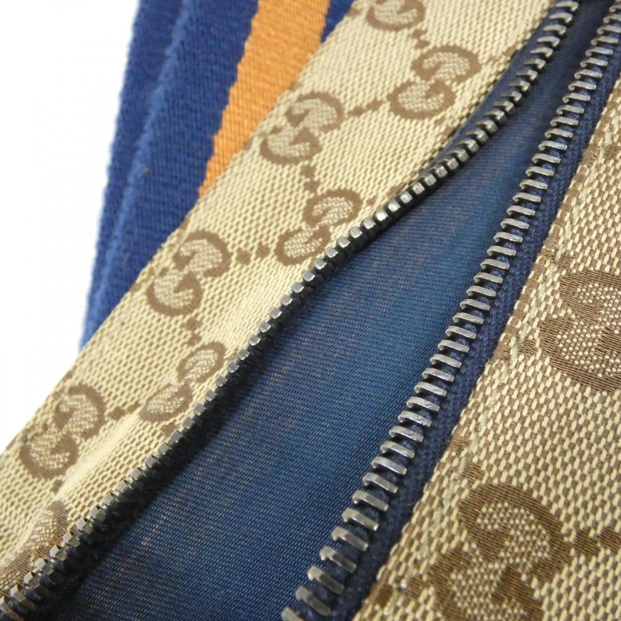 GUCCI 28566 Belt Bag Canvas 米色 帆布 中古品B - 縮圖 10