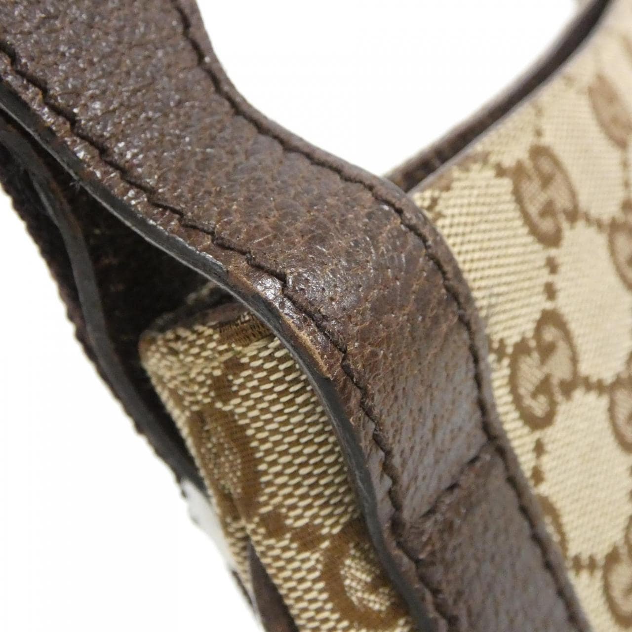 GUCCI 122791 Shoulder Bag Canvas Beige Canvas Rank A - Thumbnail 6