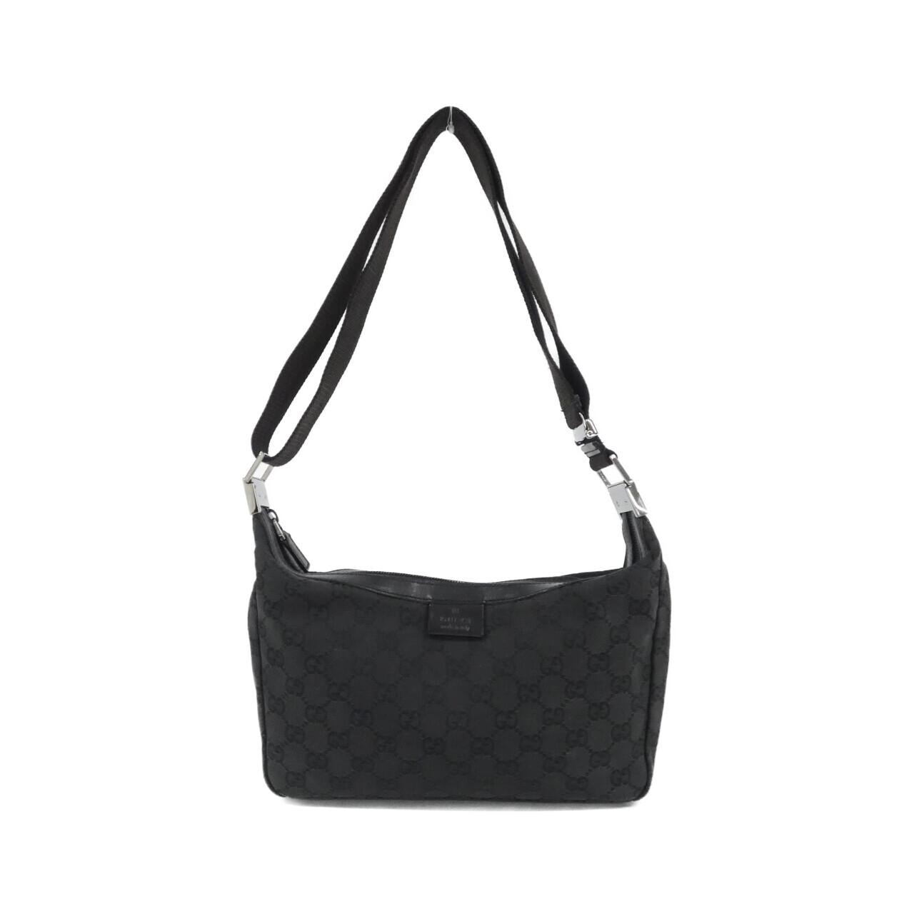 GUCCI 35098 Shoulder Bag Canvas Black