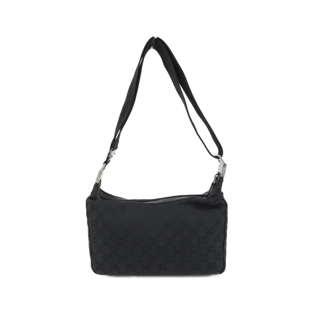 GUCCI 35098 Shoulder Bag Canvas 黑色 帆布 中古品B - 縮圖 2