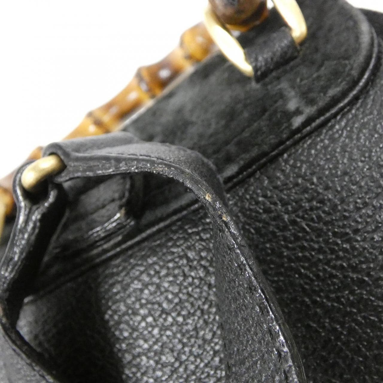 GUCCI 003 1705 Backpack Leather 黑色 皮革 中古品A - 縮圖 9