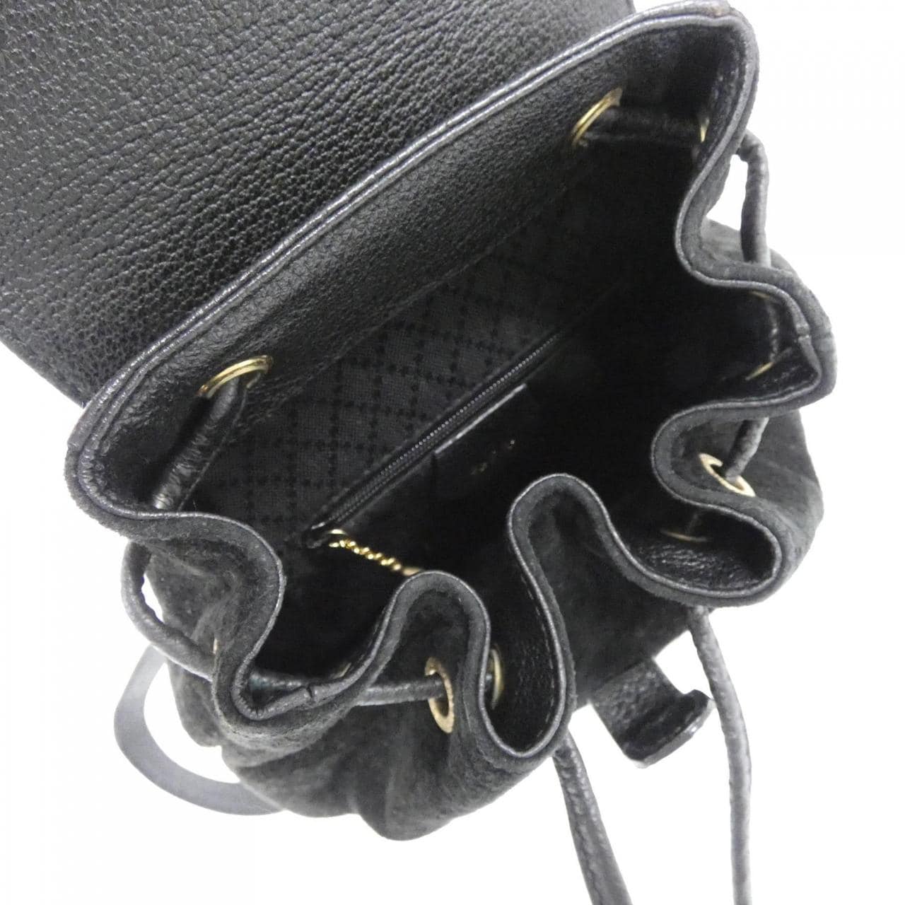 GUCCI 003 1705 Backpack Leather 黑色 皮革 中古品A - 縮圖 10
