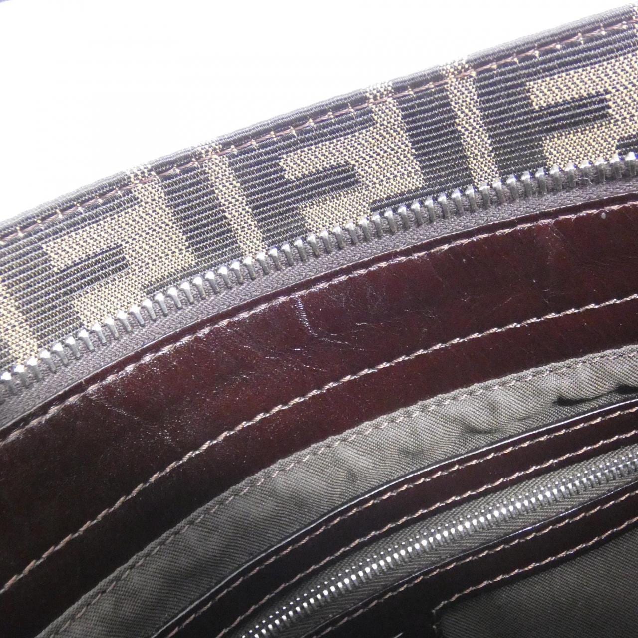 FENDI 26566 Shoulder Bag Canvas Black Canvas Rank A - Thumbnail 8