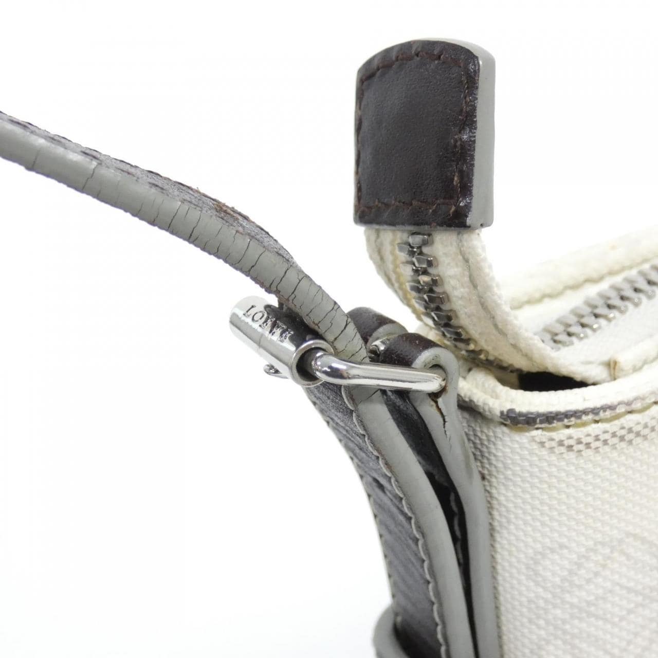 LOEWE Shoulder Bag 白色 中古品B - 縮圖 7