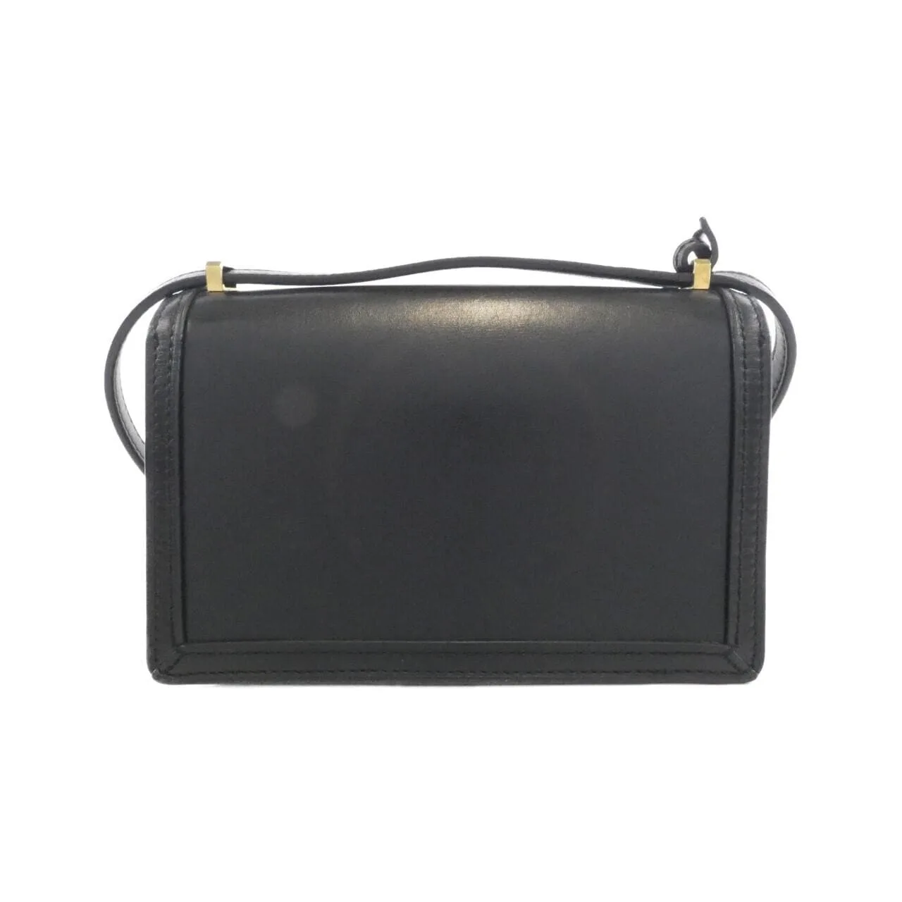 LOEWE 302 74NP39 Shoulder Leather 黑色 皮革 中古品B - 縮圖 2