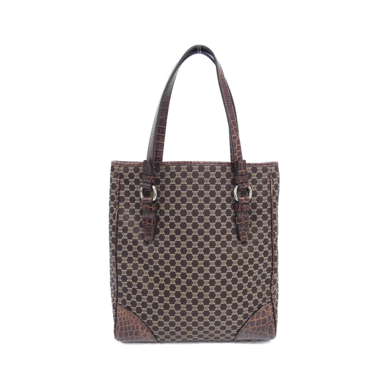 CELINE Bag Canvas Brown Canvas - Thumbnail 2