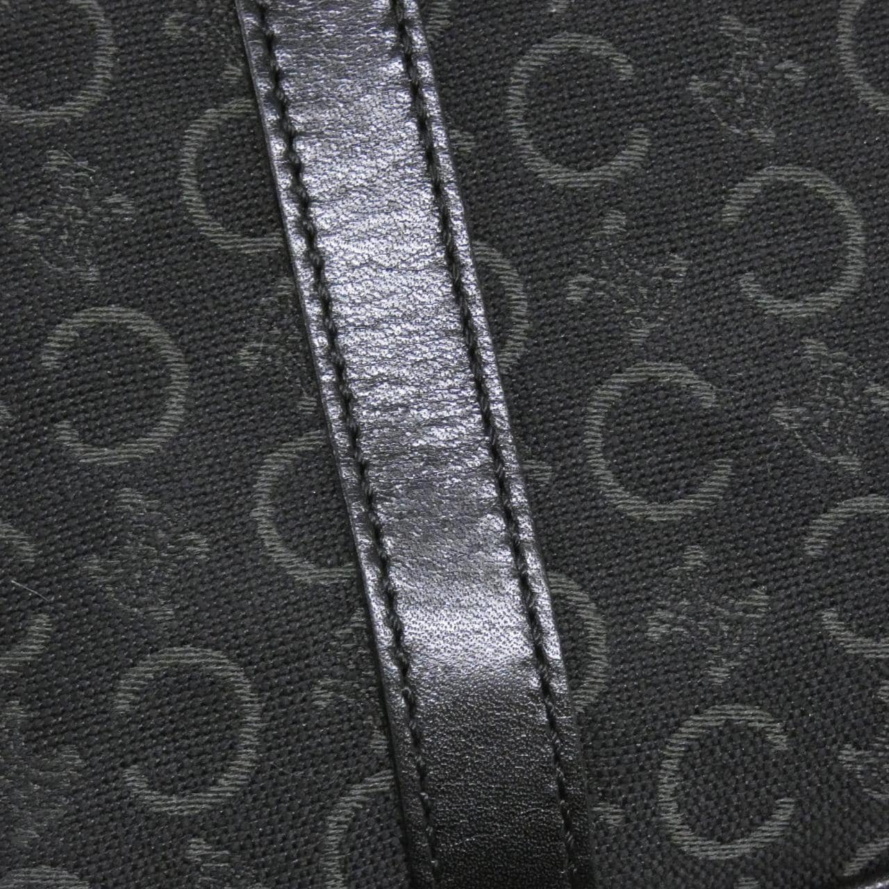 CELINE Bag Canvas 黑色 帆布 中古品A - 縮圖 3