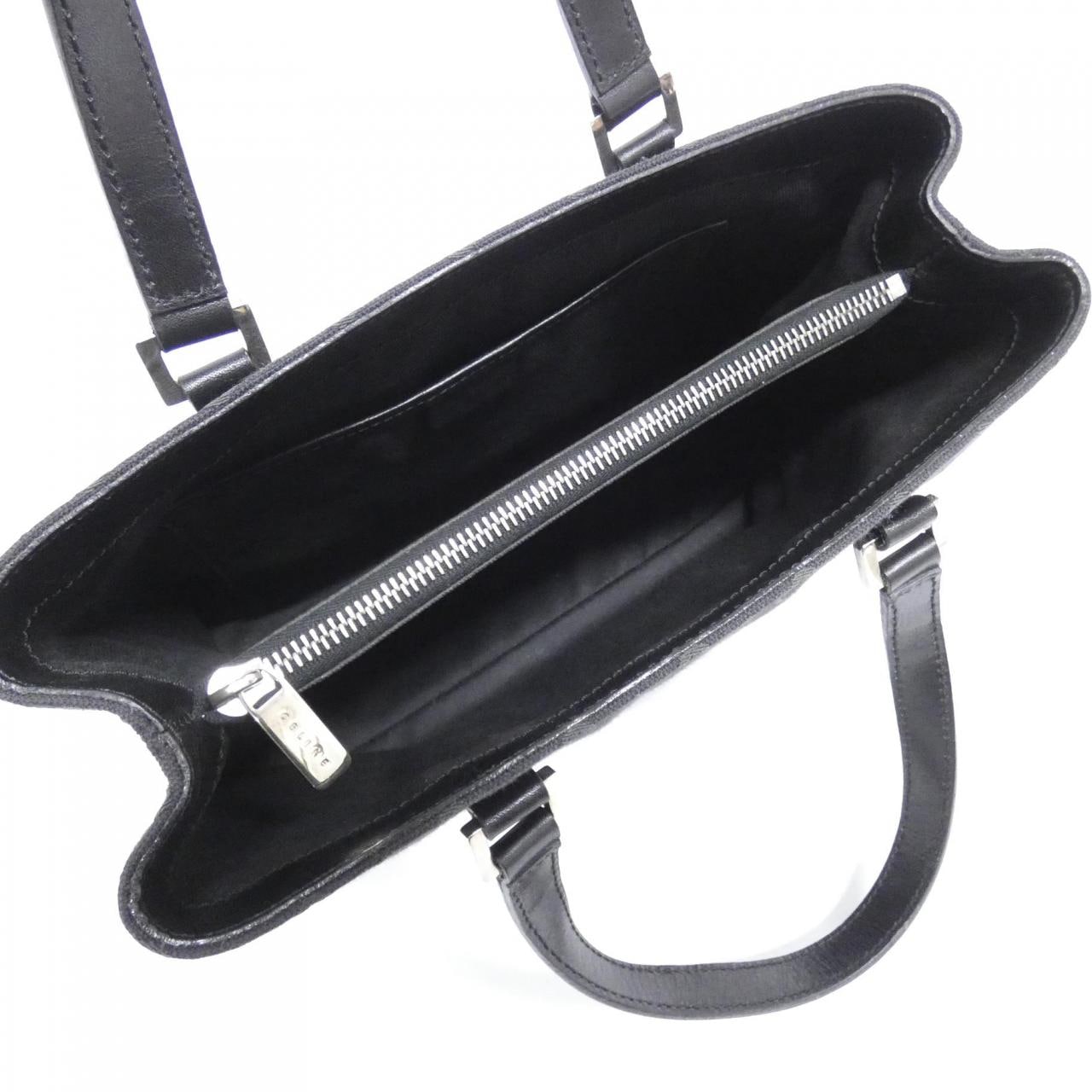 CELINE Bag Canvas 黑色 帆布 中古品A - 縮圖 6