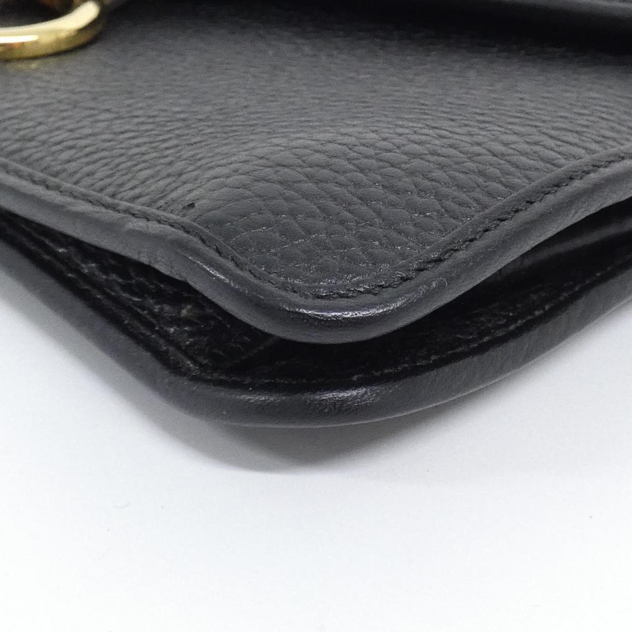 DIOR Shoulder Bag Leather Black Leather - Thumbnail 3