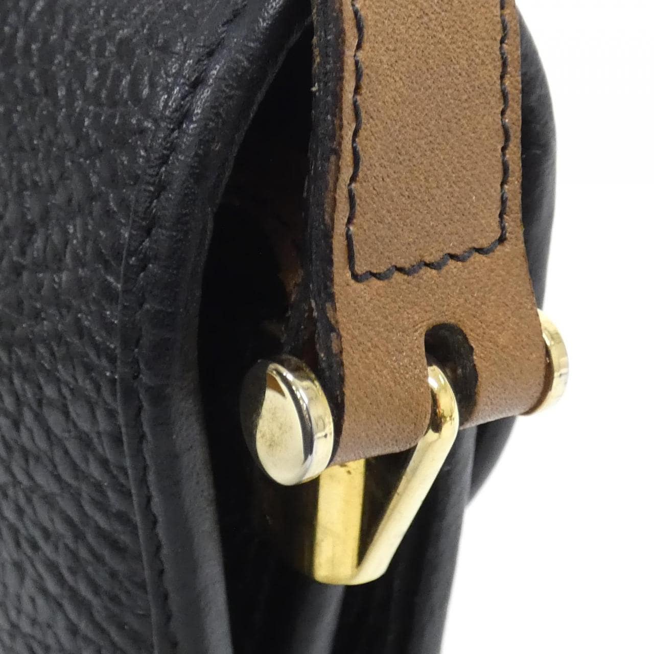 DIOR Shoulder Bag Leather Black Leather - Thumbnail 5