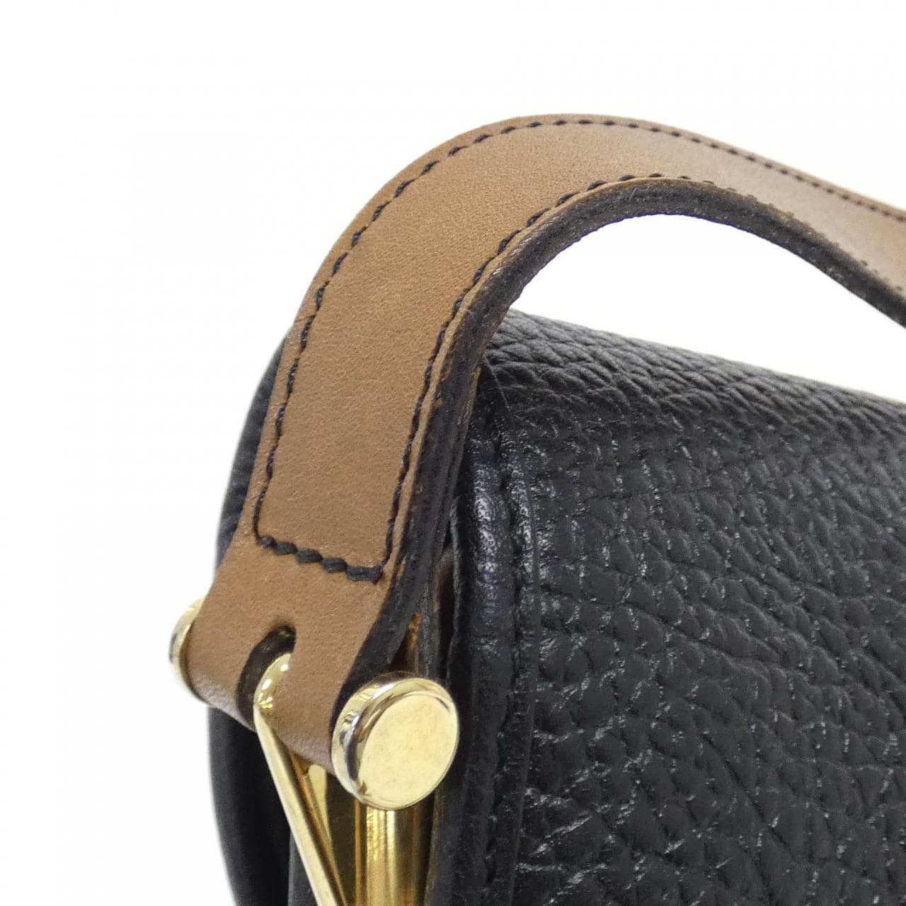 DIOR Shoulder Bag Leather Black Leather - Thumbnail 6