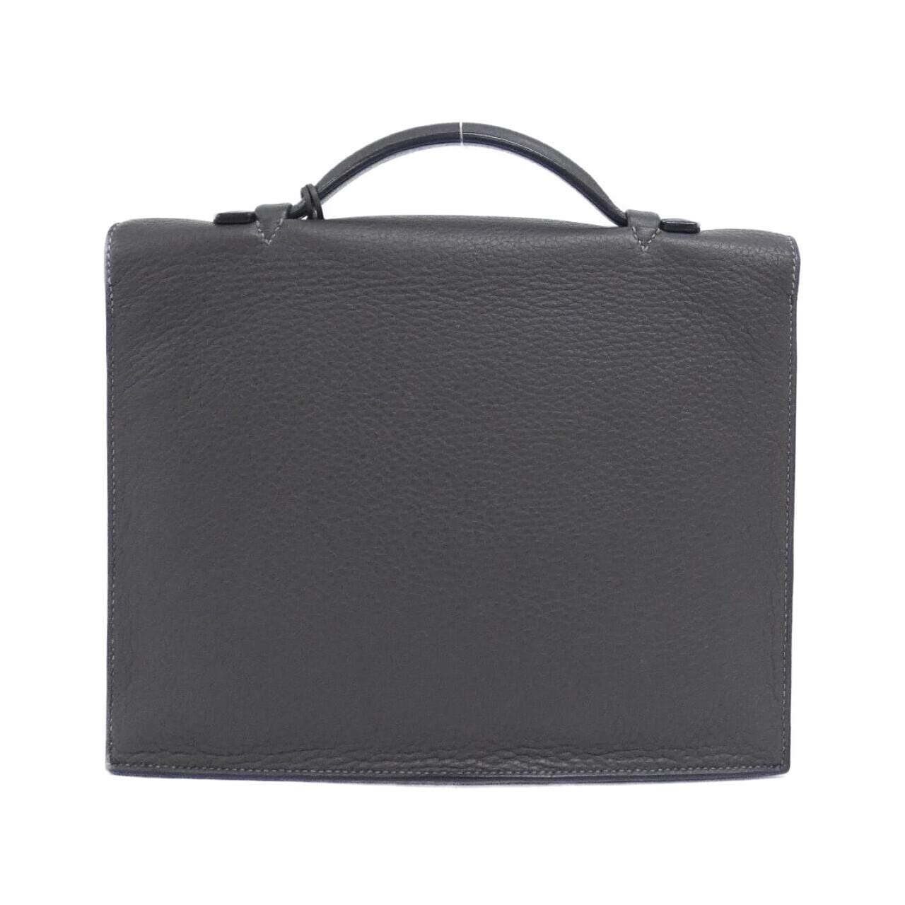 HERMES HERMÈS 043856CK Bag Clemence 黑色 Clemence 皮 中古品A - 縮圖 2