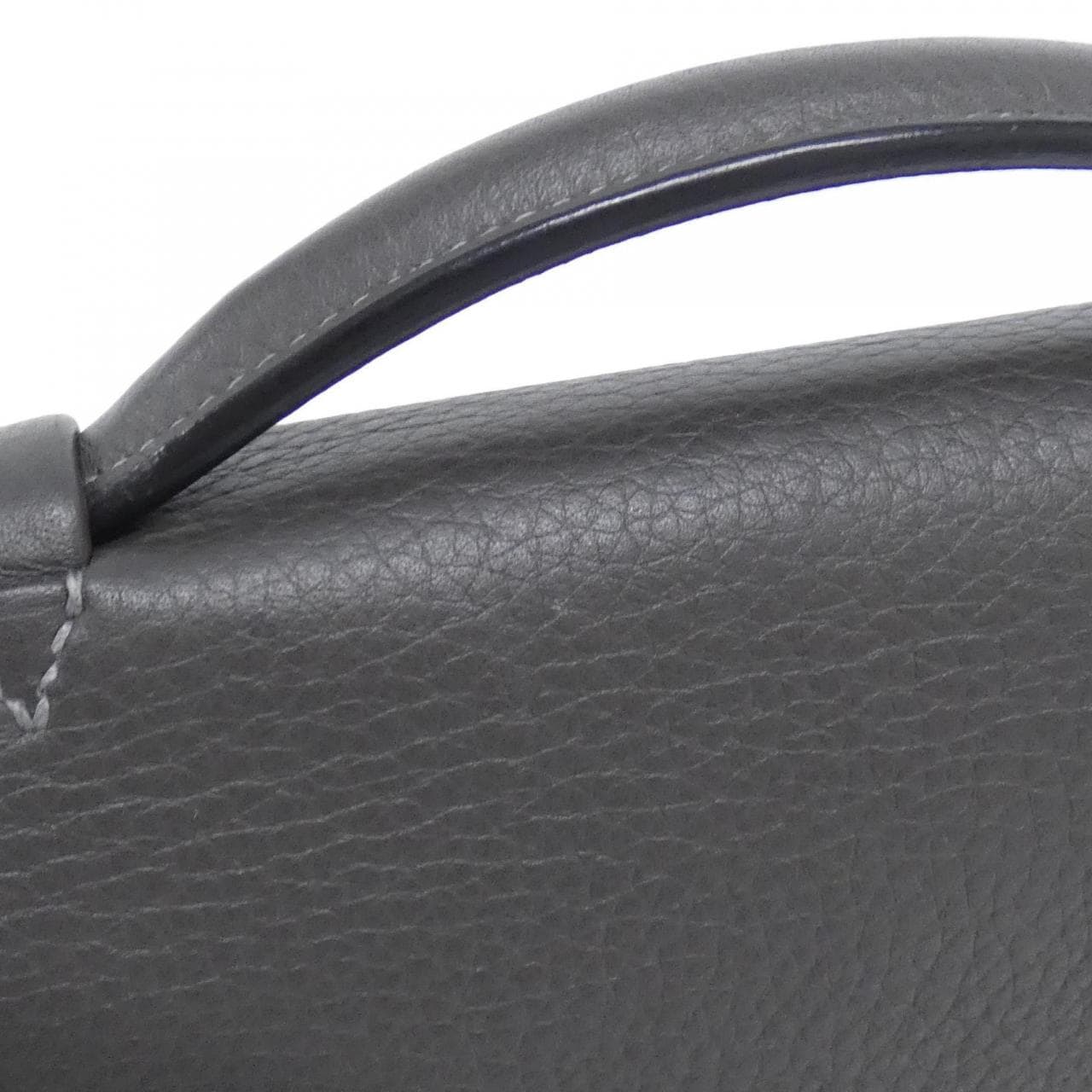 HERMES HERMÈS 043856CK Bag Clemence 黑色 Clemence 皮 中古品A - 縮圖 6