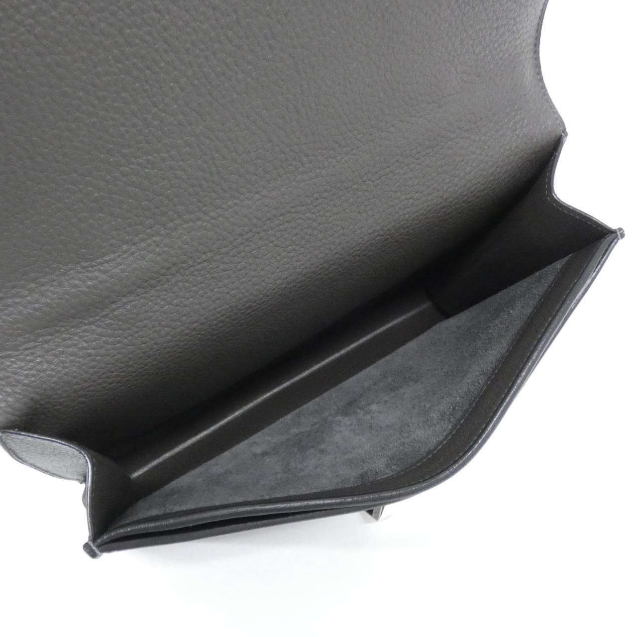 HERMES HERMÈS 043856CK Bag Clemence 黑色 Clemence 皮 中古品A - 縮圖 8