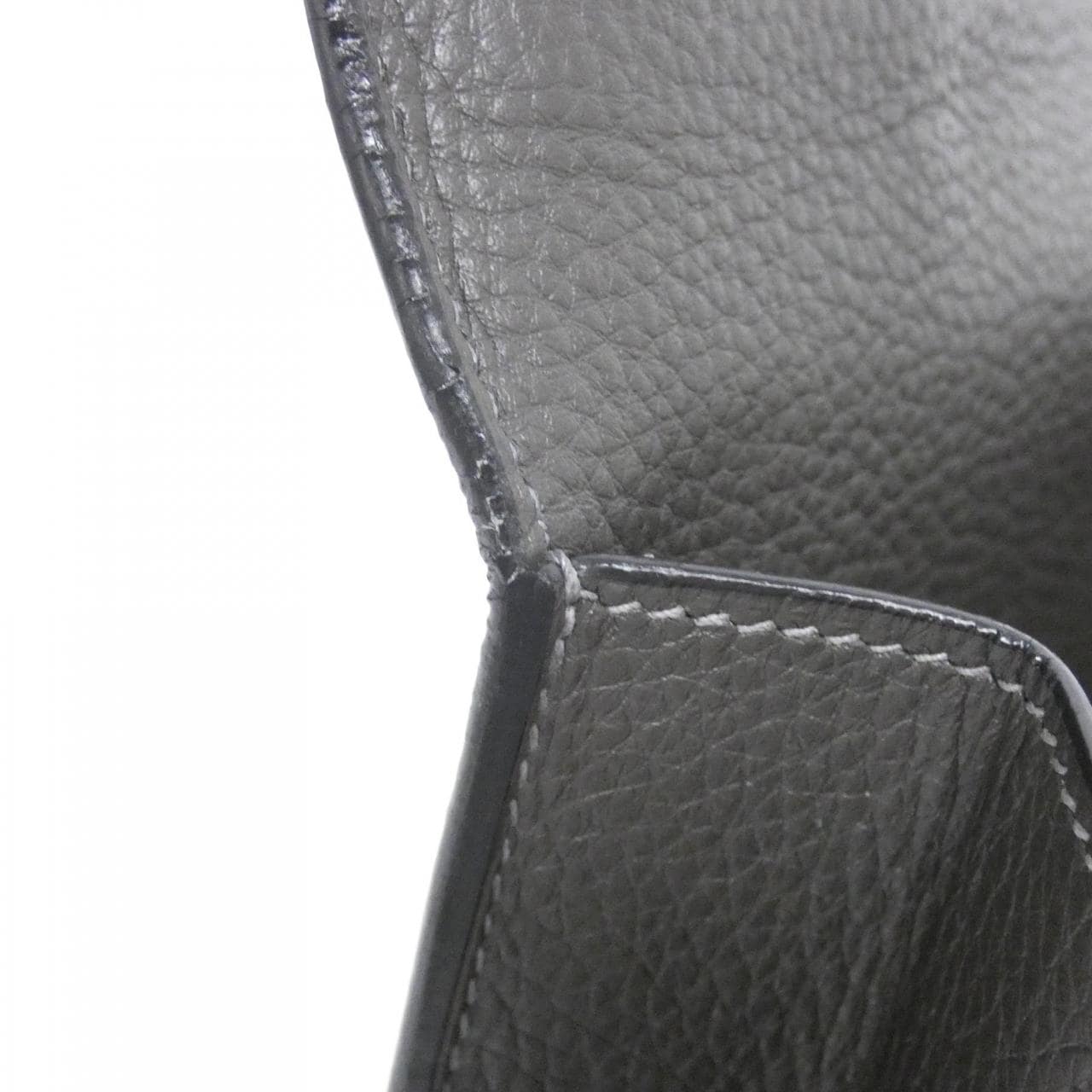 HERMES HERMÈS 043856CK Bag Clemence 黑色 Clemence 皮 中古品A - 縮圖 9