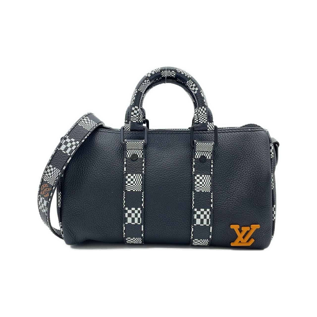 LOUIS VUITTON Keepall M80202 Shoulder Bag Damier Black