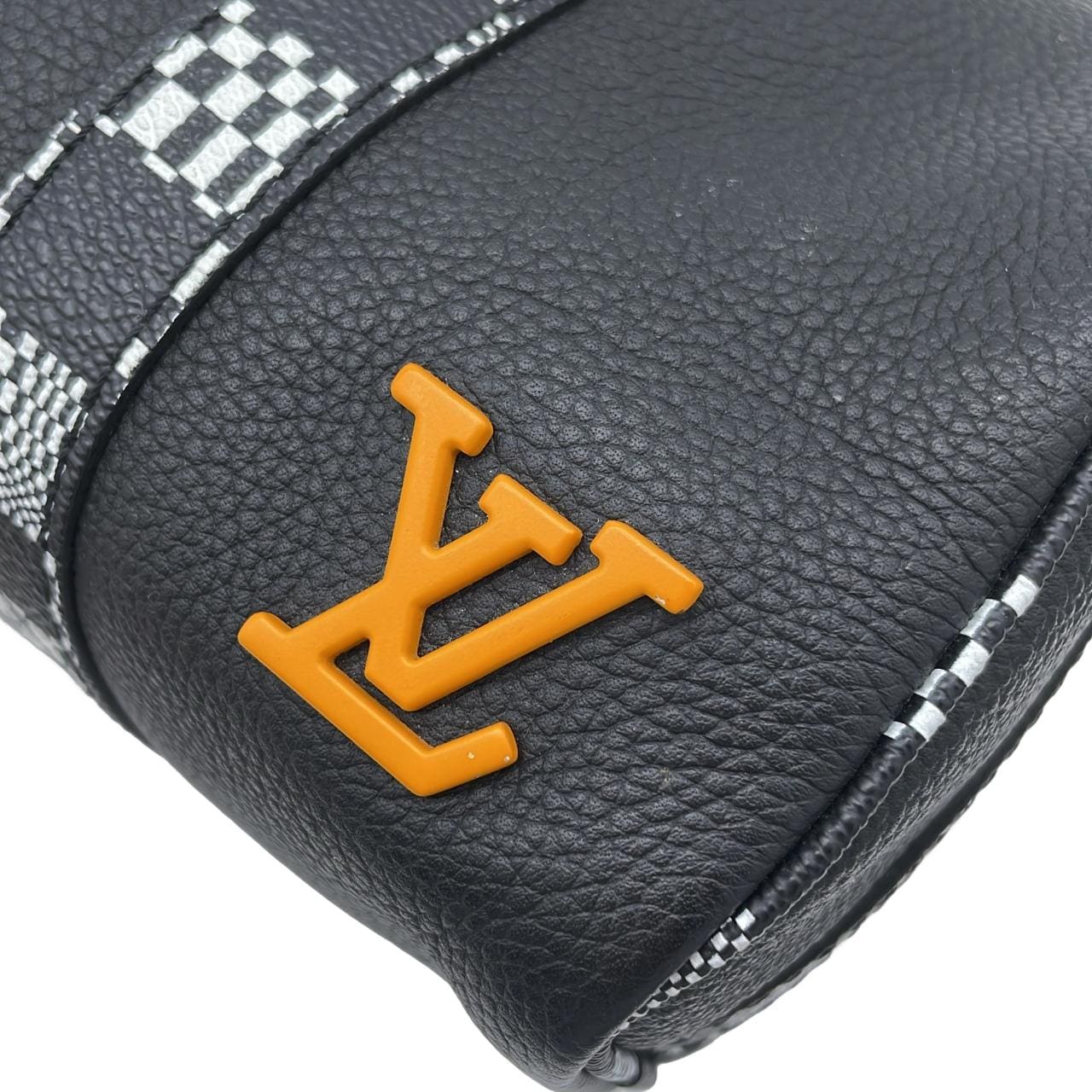 LOUIS VUITTON Keepall M80202 Shoulder Bag Damier Black Damier - Thumbnail 6